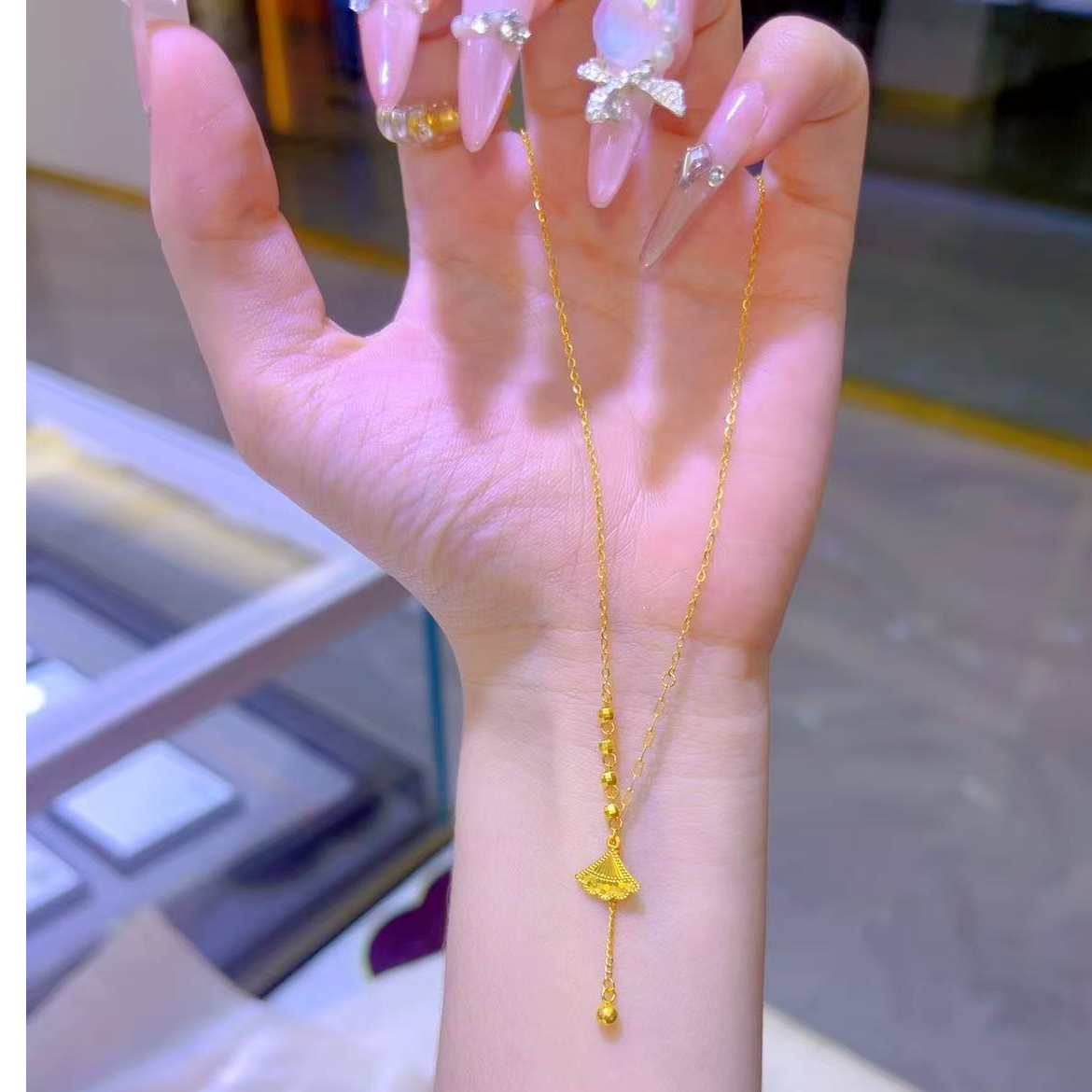 【琪琪专享】足金999投资金 蹦迪裙子套链不带环扣（多退少补）