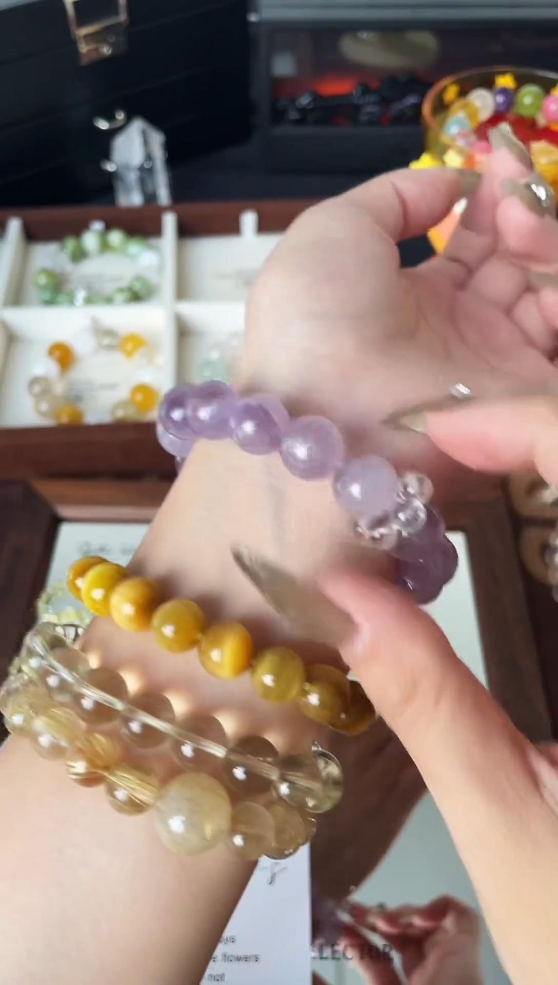 未镶嵌手链水晶11111