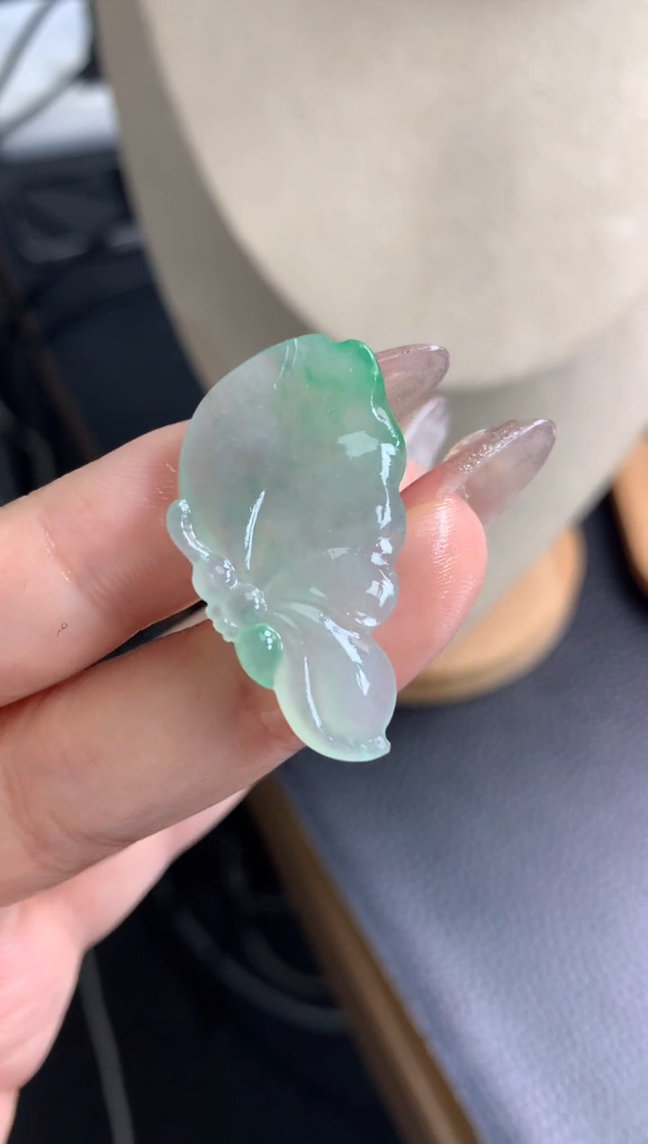 定制翡翠未镶嵌花仙子