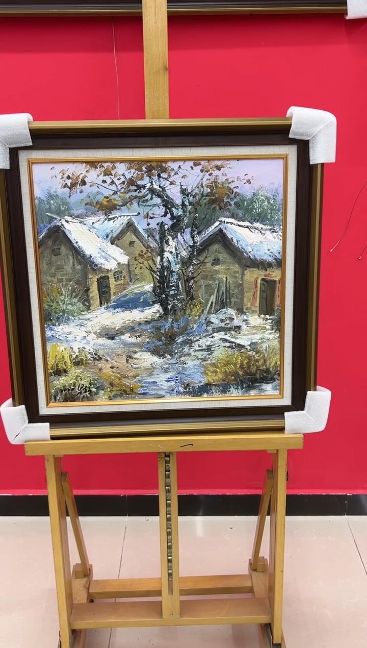 【闪购商品】绘画梁静-50*50-风景油画