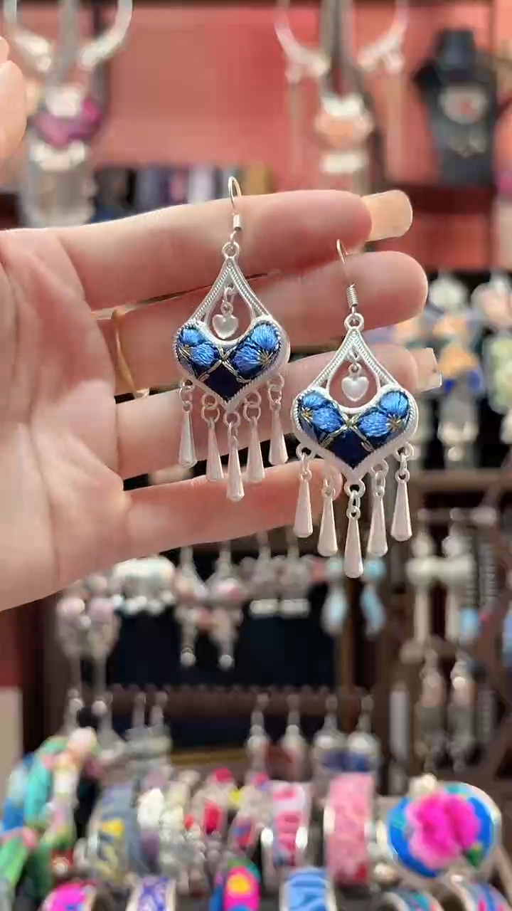 织绣 云织谣民族风精美饰品  251
