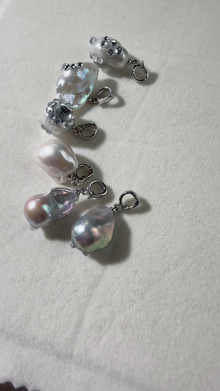 未镶嵌吊坠【不含链】淡水珍珠多样性发货 发其一403