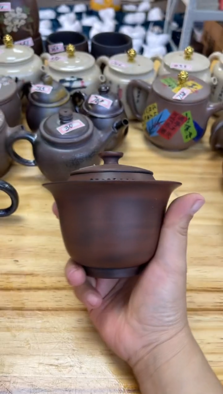 【闪购商品】古铜色防烫盖碗714 号【白云推荐】