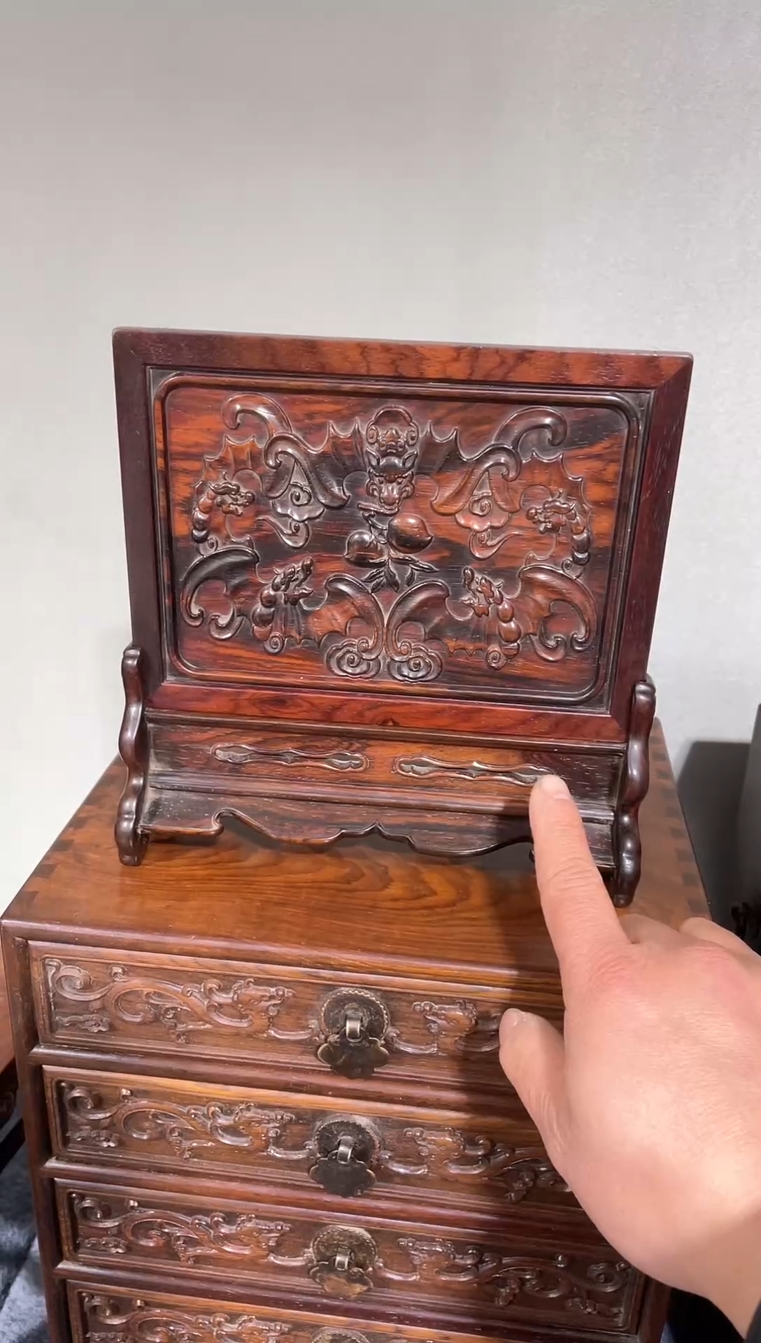 【闪购商品】木典藏老郑木器插屏