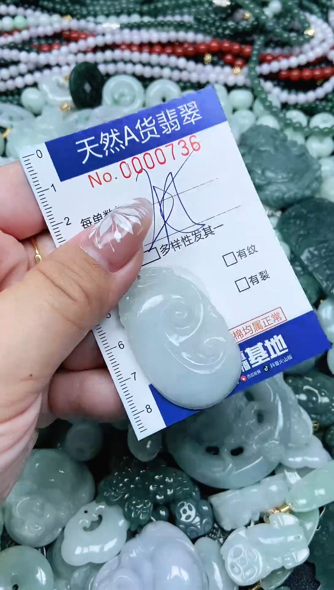 颈饰未镶嵌翡翠天然A货 支持复检