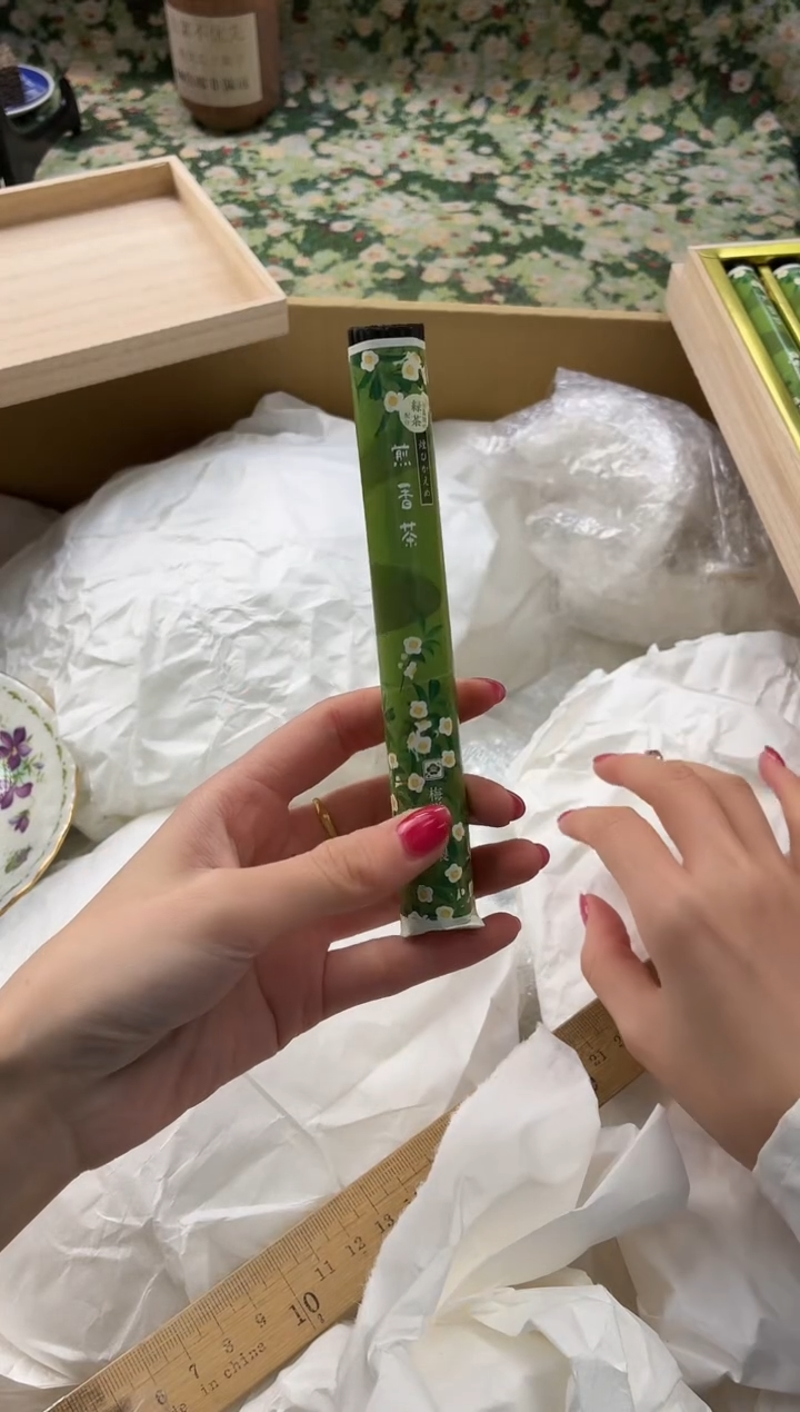 线香   绿色茶香