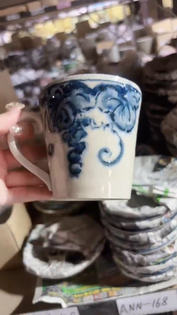 稻谷壳宗山窑马克杯葡萄一个