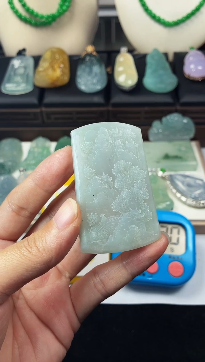 未镶嵌定制翡翠飞***鹅5047毛货不退不换