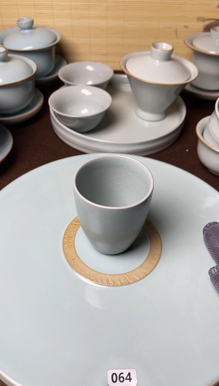 清仓引流品-仿古釉110cc水缸杯