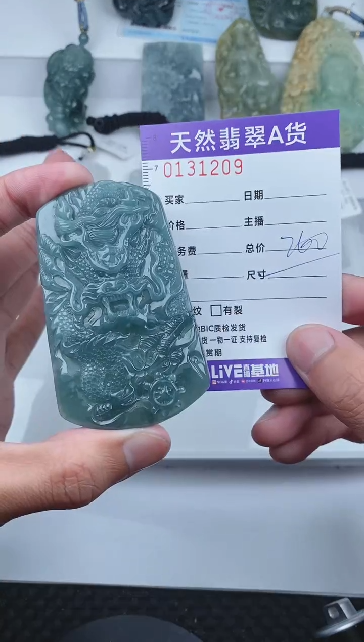 【闪购商品】翡翠颈饰未镶嵌       209