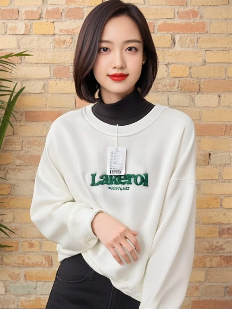 秋冬圆领卫衣时尚百搭