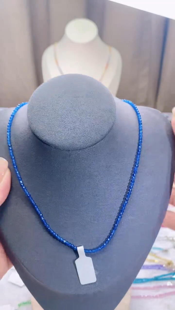 【闪购商品】蓝宝石颈饰14K金镶嵌诗颜珠宝甄选SYZB71