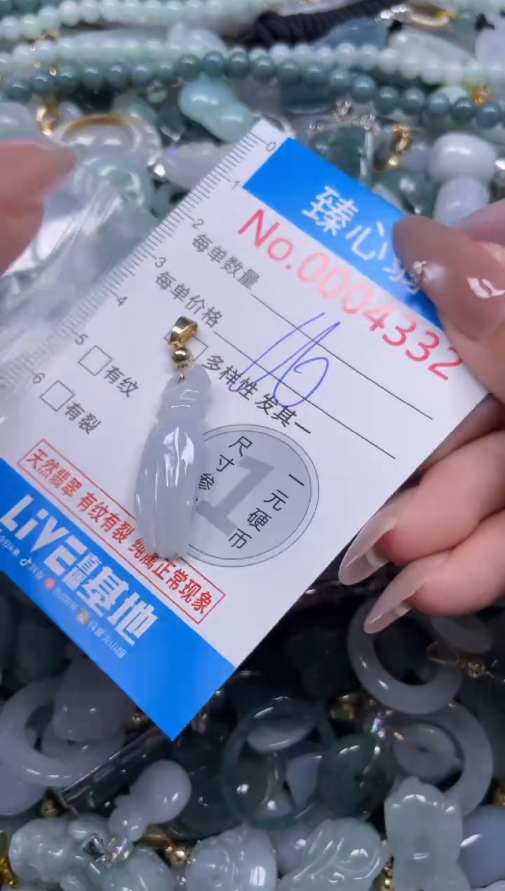 颈饰未镶嵌翡翠4332