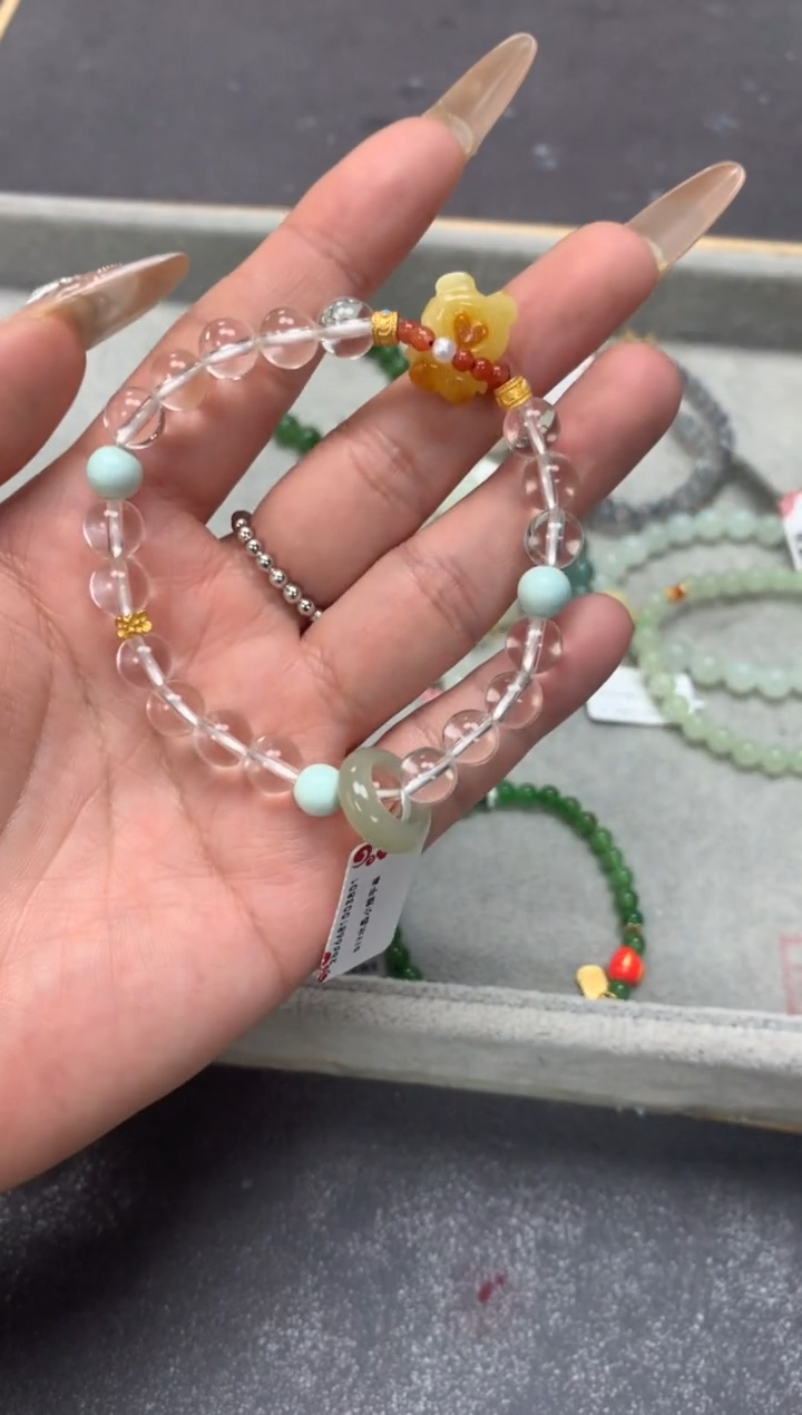 【闪购商品】水晶手链未镶嵌水晶cs