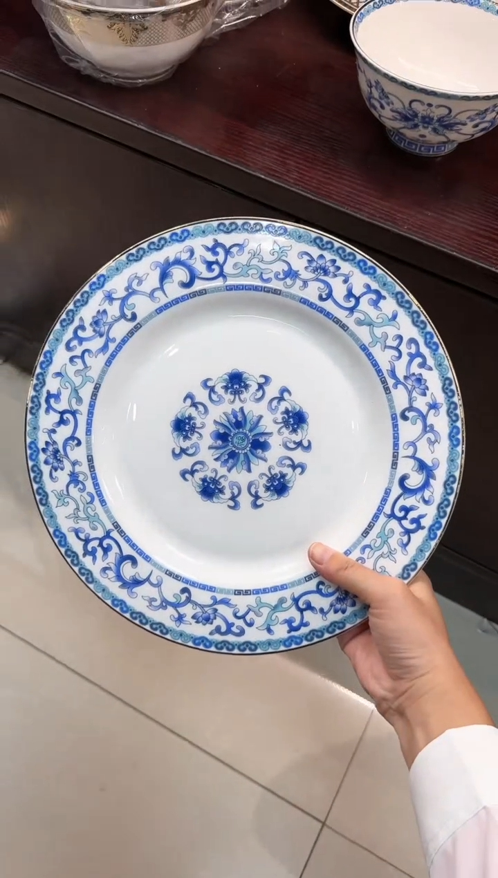 【闪购商品】瓷片10.5寸平盘春节活动  福利价