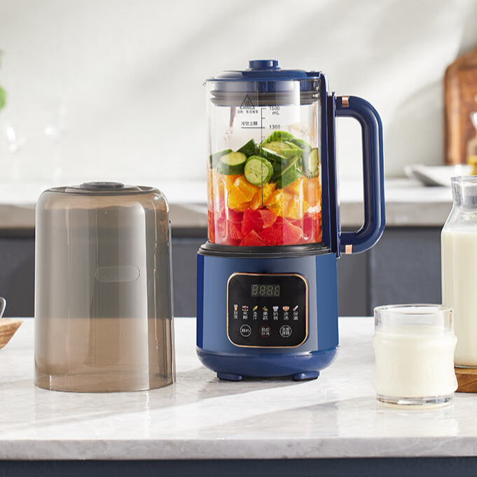 预售新疆包邮到家-家用破壁榨汁机全自动智能多功能切菜料理机