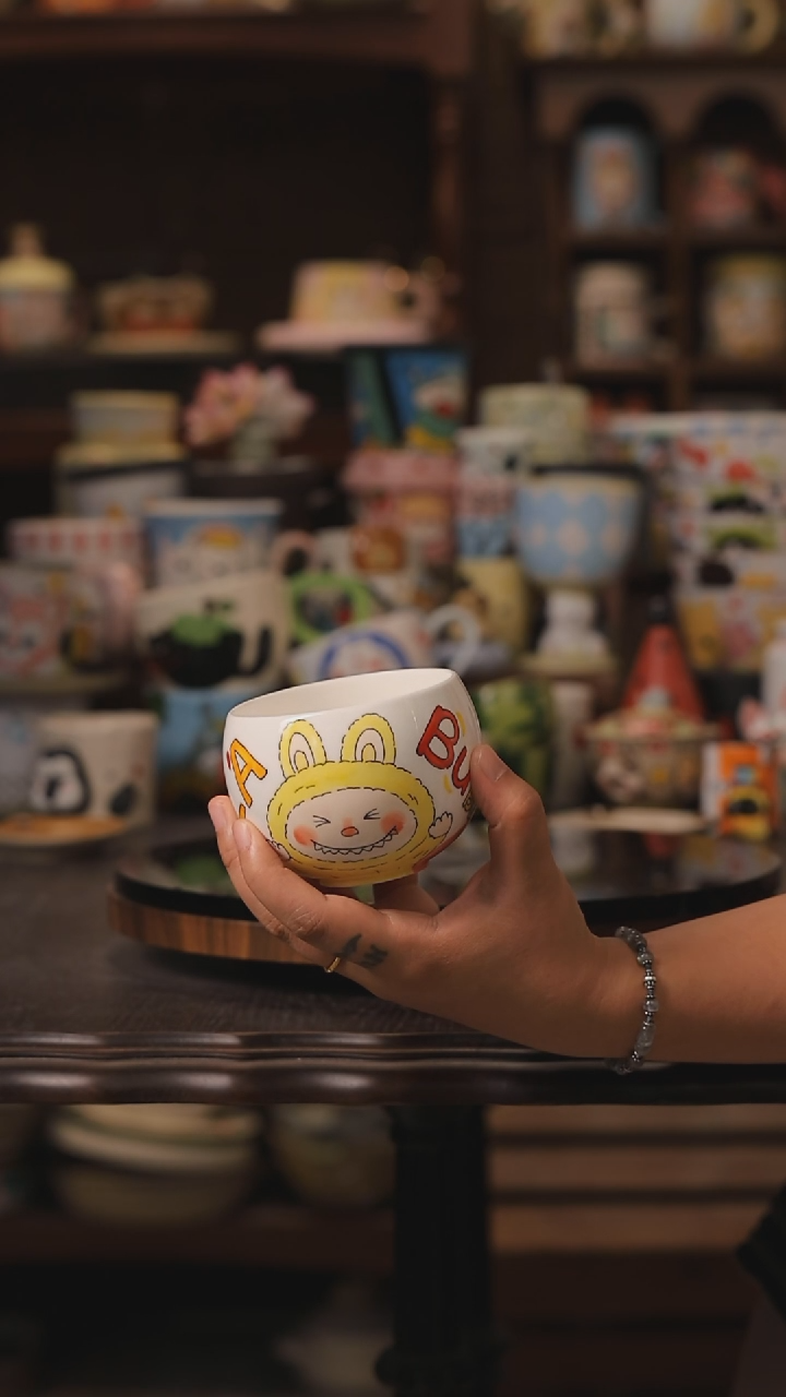 摆件景德镇釉下彩绘设计师款式陶瓷