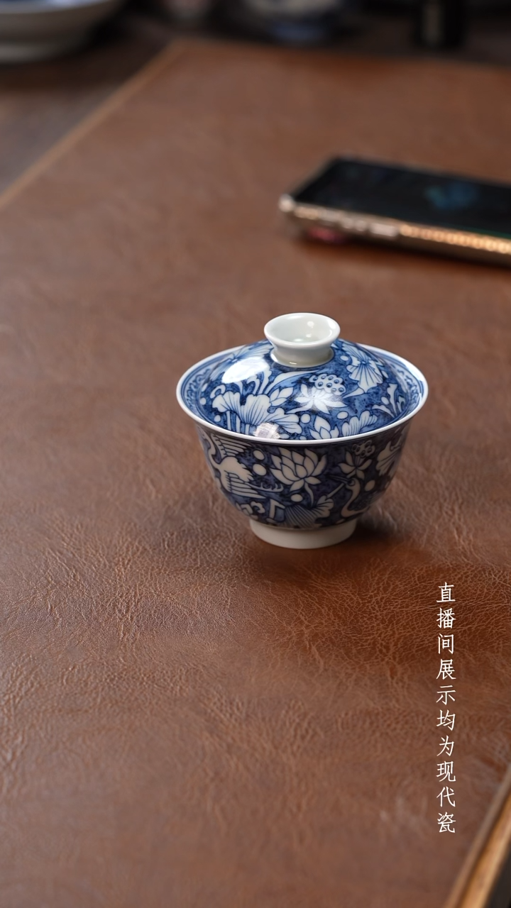 茶器茶器一鹭盖碗
