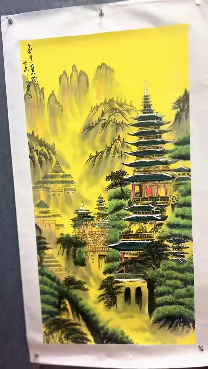 国画精品-四尺整张-国画作品