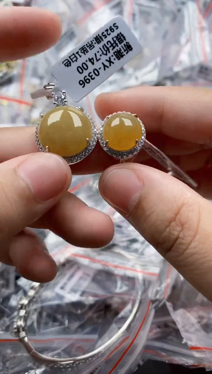 翡翠戒指银S925镶嵌1111      6