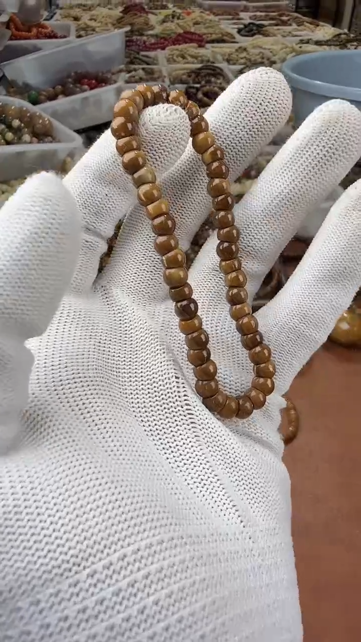 手串库克库克6mm小肠·有棕眼线