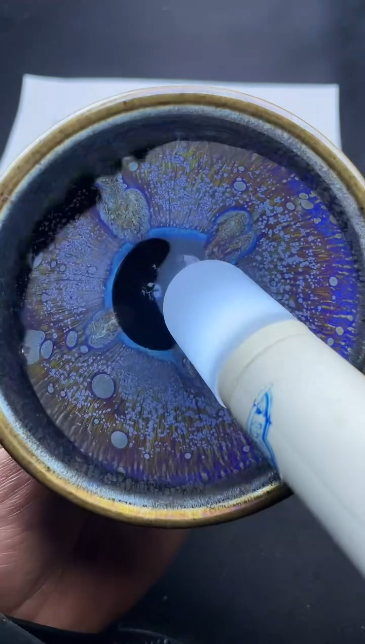 【闪购商品】茶盏669叶紫建盏叶紫