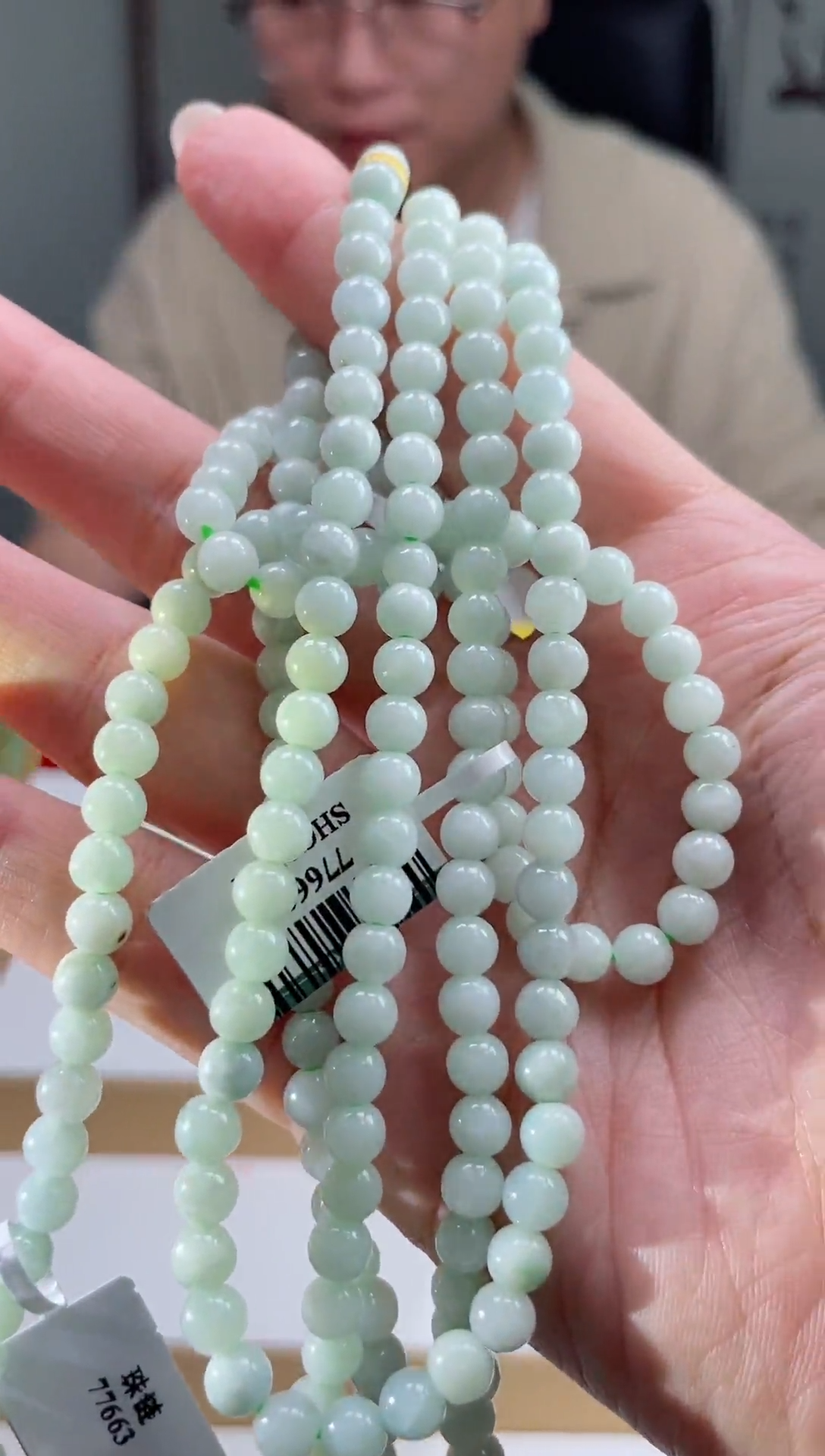 翡翠未镶嵌颈饰多样性发其一珠链19