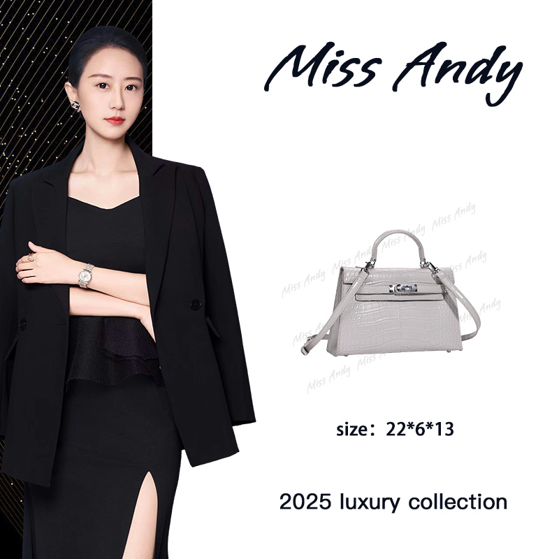 【Andy甄选】QYX-8822-灰色 奢品女包