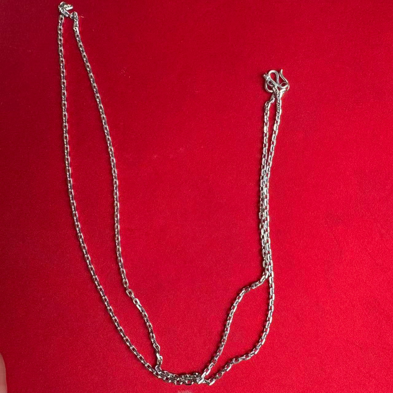 足铂999蜜卡链项链