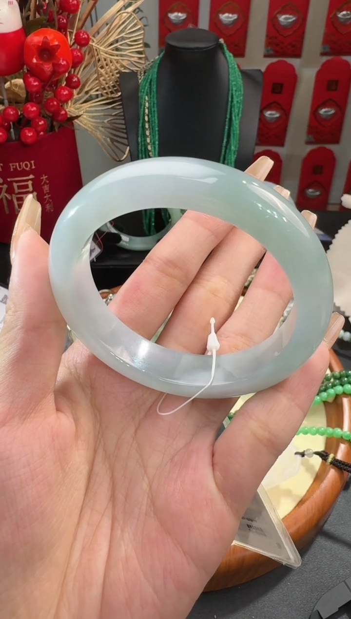 【闪购商品】翡翠手镯未镶嵌手镯