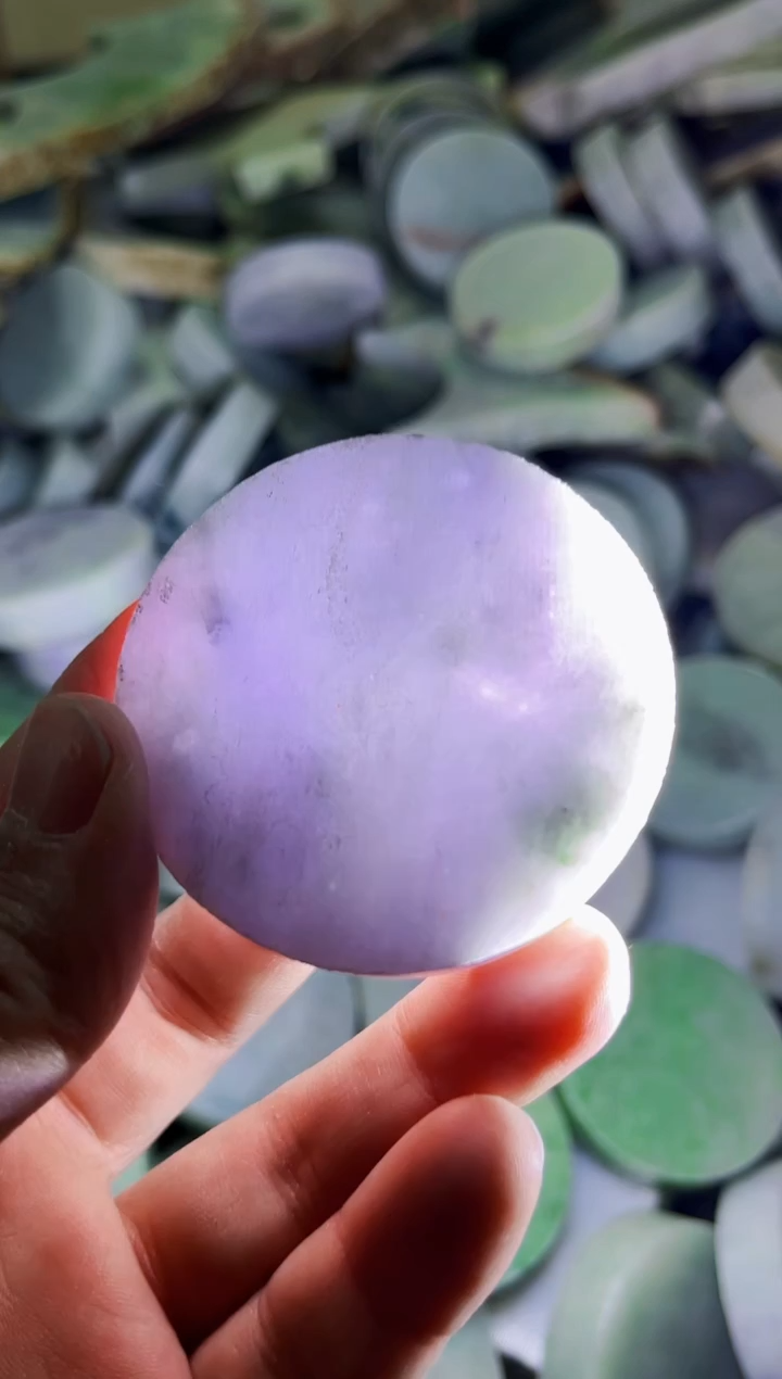 【闪购商品】翡翠耳饰未镶嵌A货康壹418