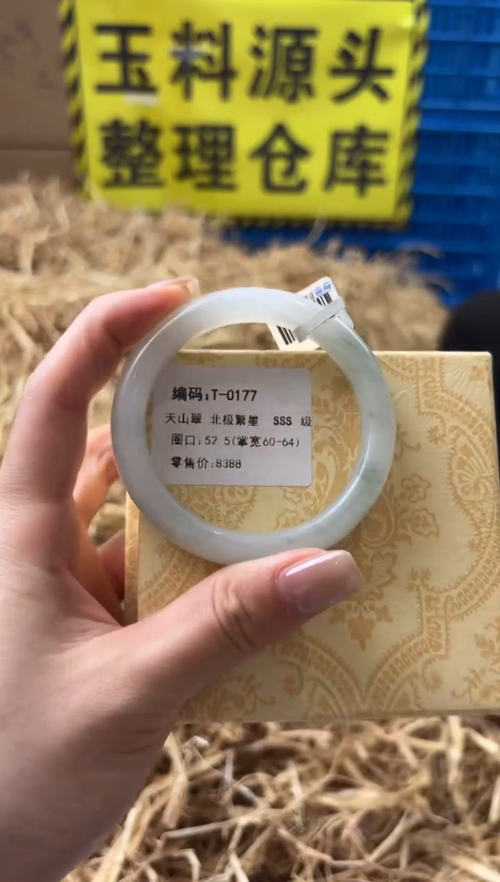 未镶嵌手镯石英质玉T-0177