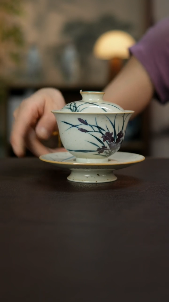 杯景德镇陶瓷杯碗柴烧多人