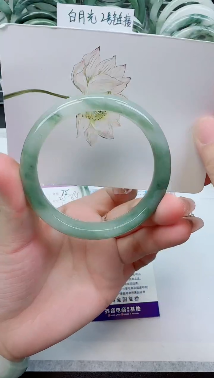 【闪购商品】石英质玉手镯未镶嵌76号/58-59圈