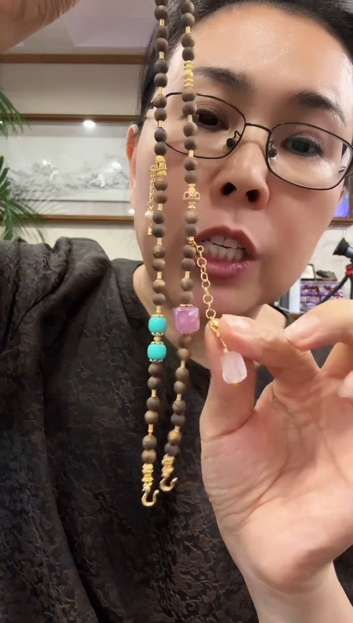 未镶嵌颈饰水晶国风