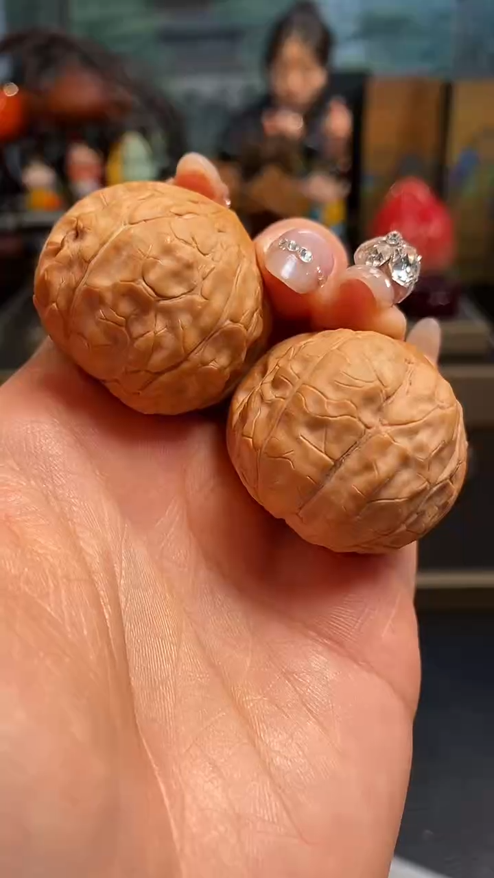 【闪购商品】文玩核桃吊坠K342龟甲纹35