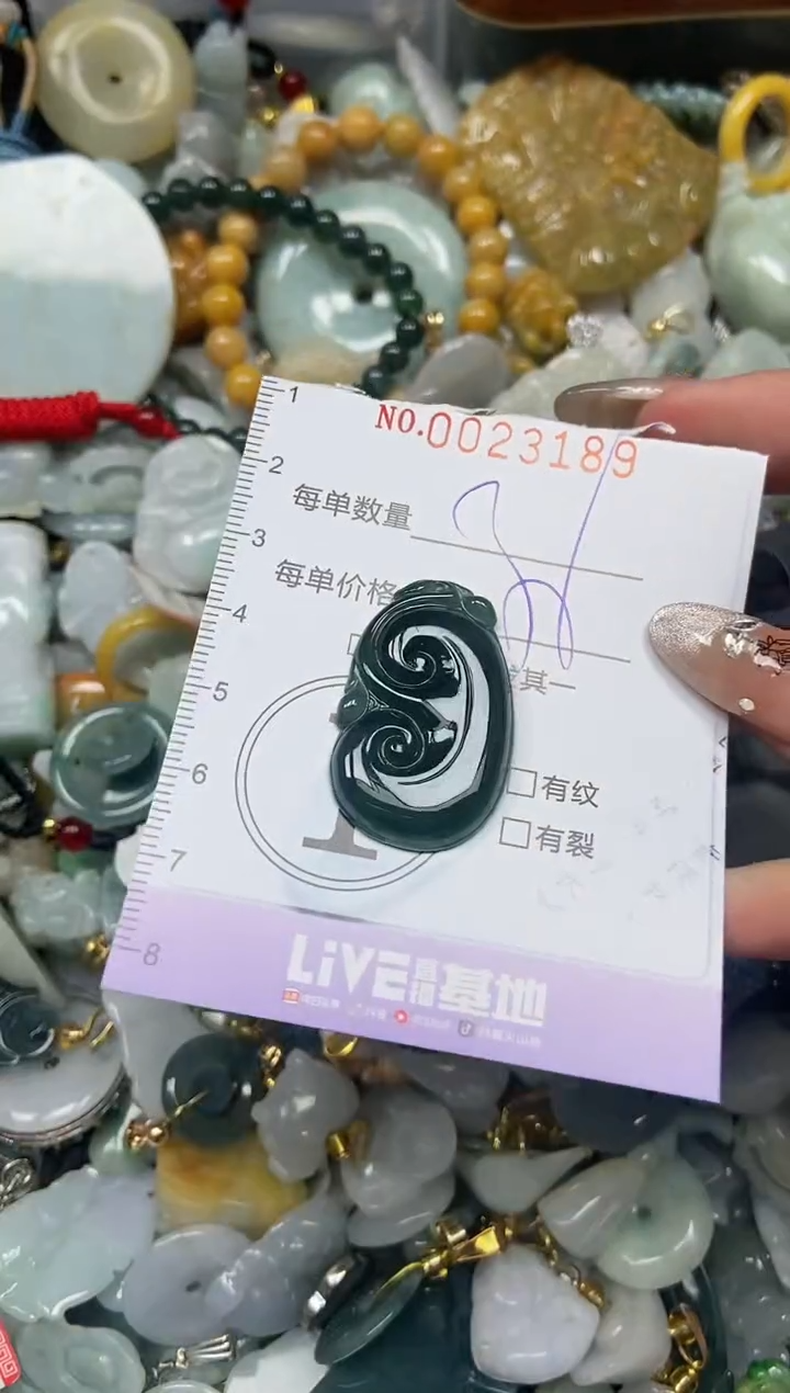 【闪购商品】翡翠颈饰未镶嵌闪购0023189