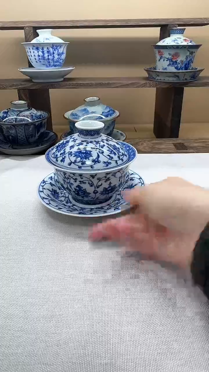 【闪购商品】景德镇制盖碗系列家用高端