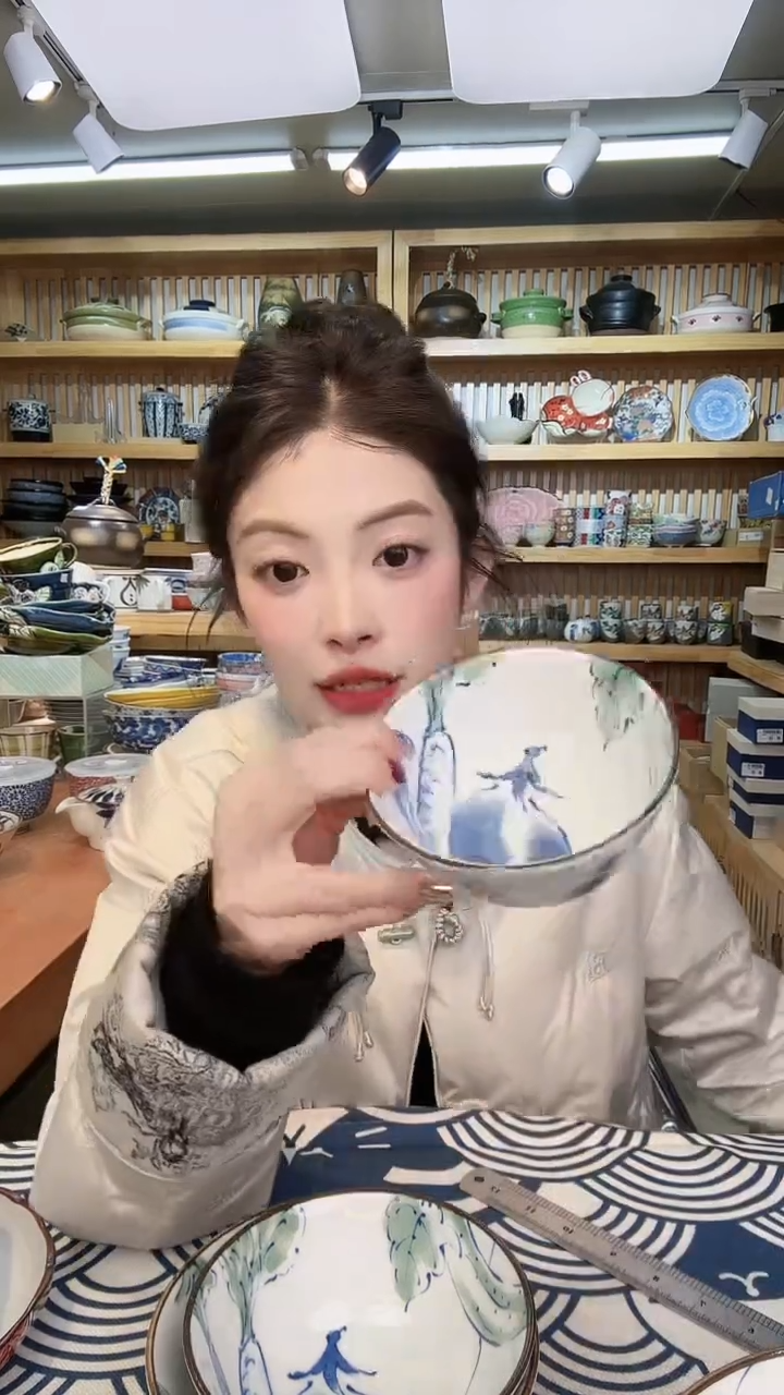 【闪购商品】盘野菜进口12cm碗两个