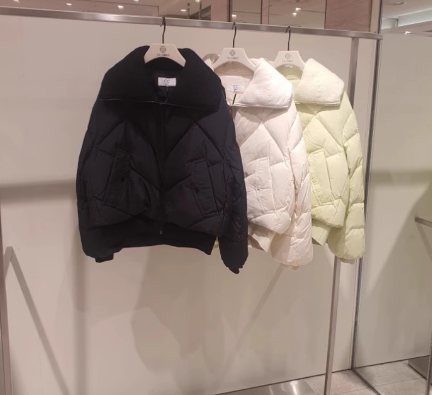 冬新款韩版休闲宽松大码鹅绒女士百搭保暖鹅绒羽绒服 C234PSG802