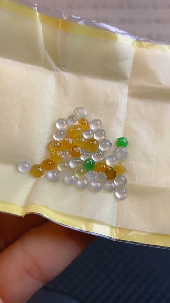 【闪购商品】翡翠耳饰未镶嵌天然A货翡翠20