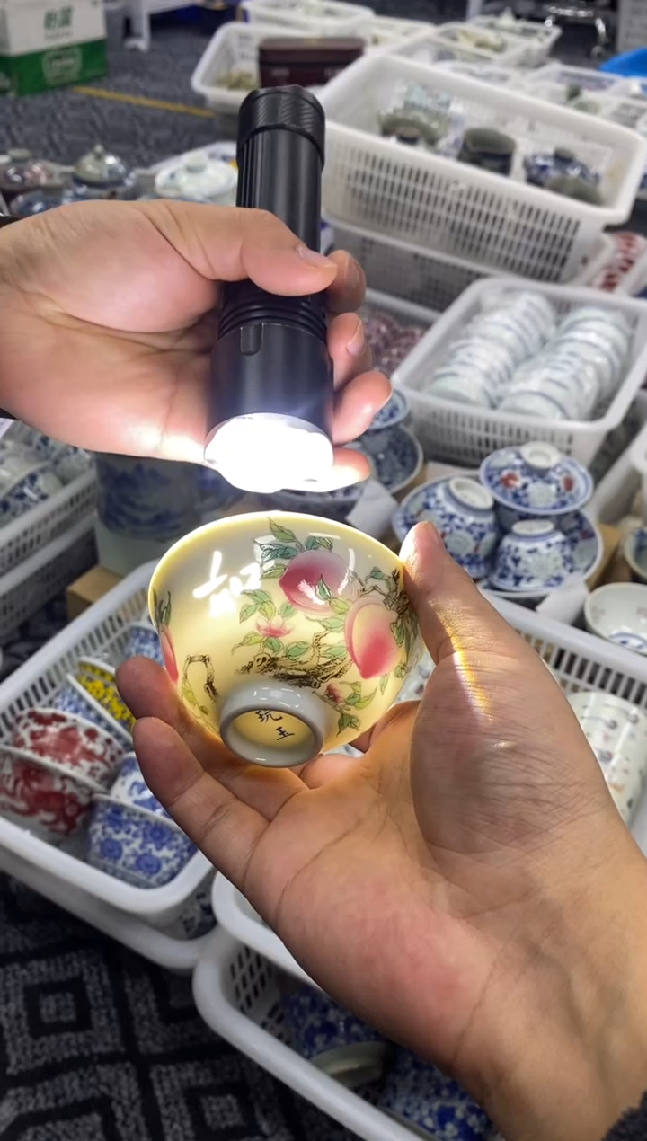 摆件陶景德陶瓷茶具容量约80