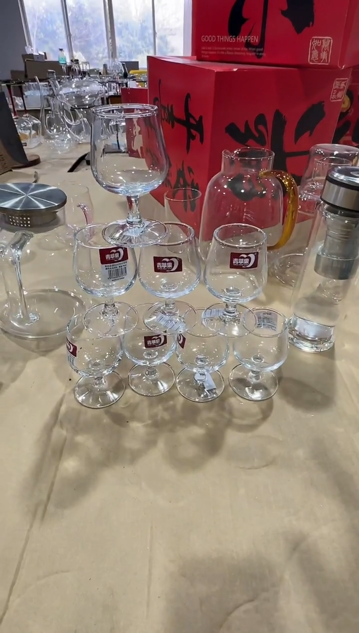 【闪购商品】玻璃无盖款青苹果直播价8只