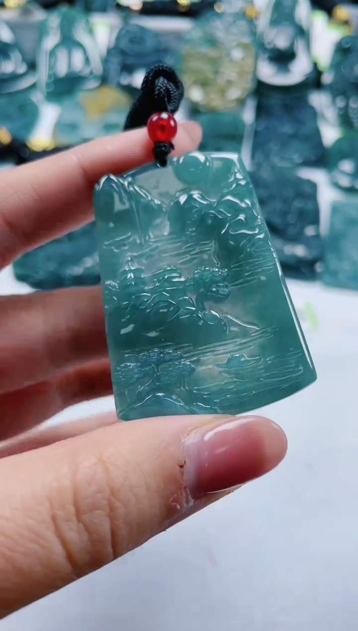 【闪购商品】翡翠颈饰未镶嵌多样性发货一件发货-山水牌