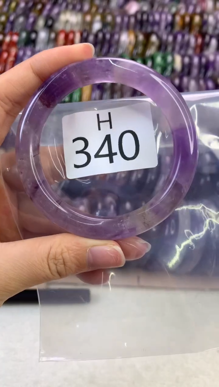 【闪购商品】水晶水晶手镯H未镶嵌340-55