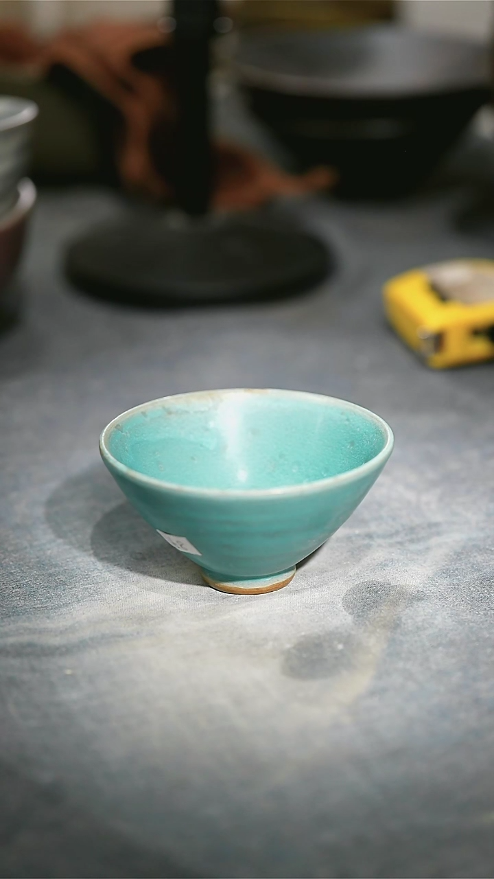 【闪购商品】碗浪鬼柴烧釉绘柴烧