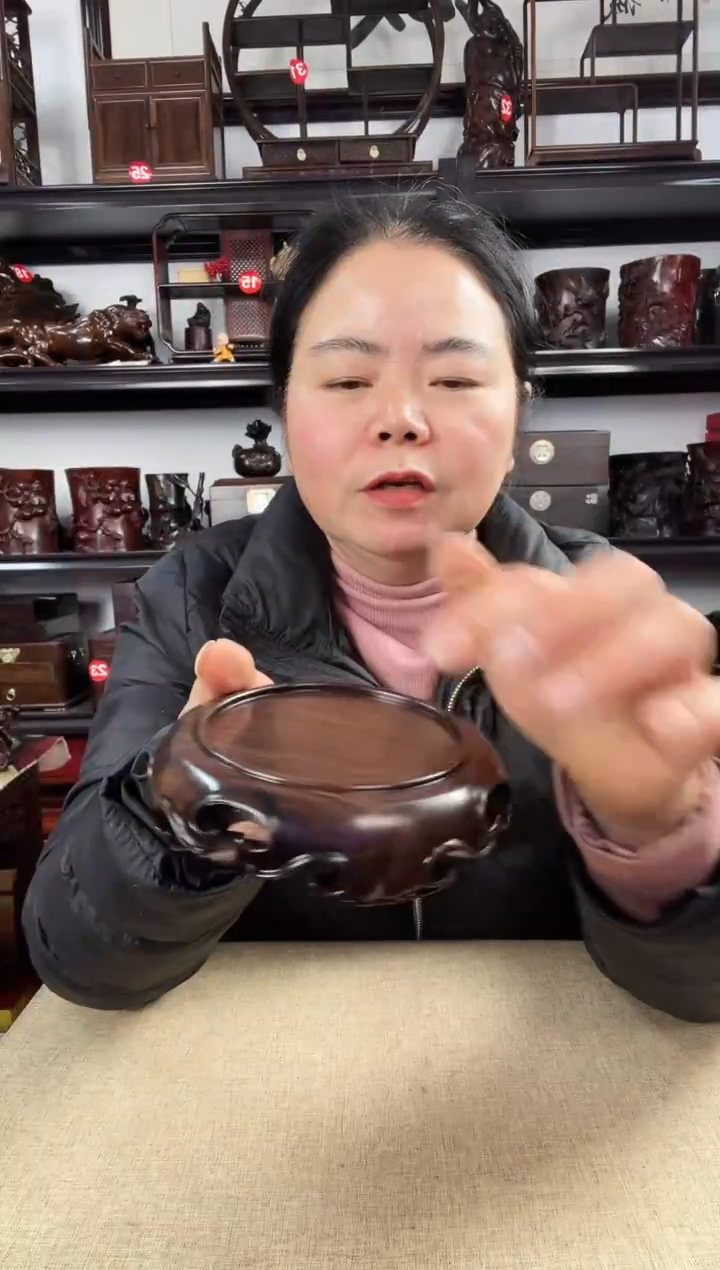 木老李红木工艺品小卷