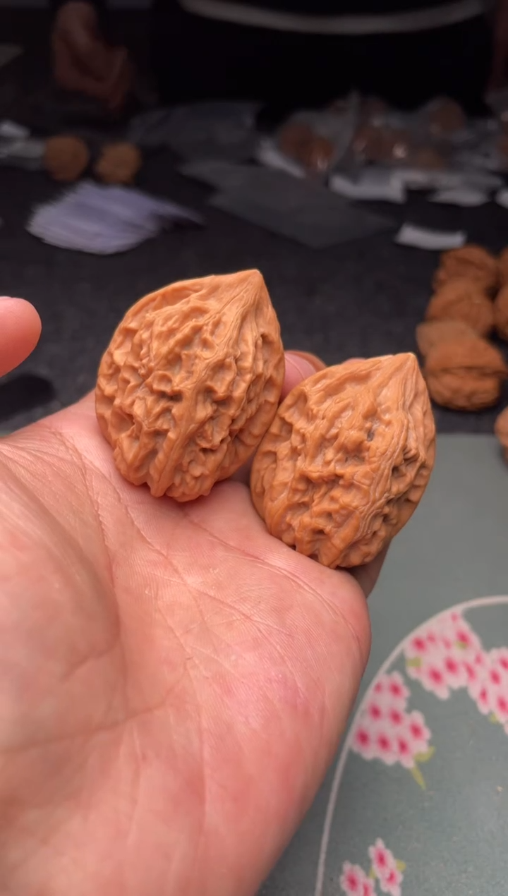 把件文玩核桃a85  鸡心   36尺