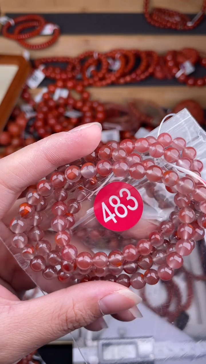 【闪购商品】南红玛瑙珠宝奇石未镶嵌483-6+