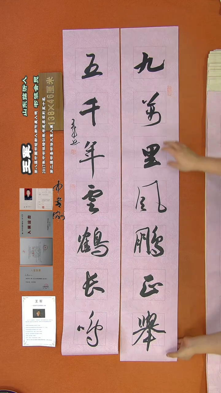 【闪购商品】书法386王军书法作品